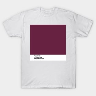 pantone 19-2428 TCX Magenta Purple T-Shirt